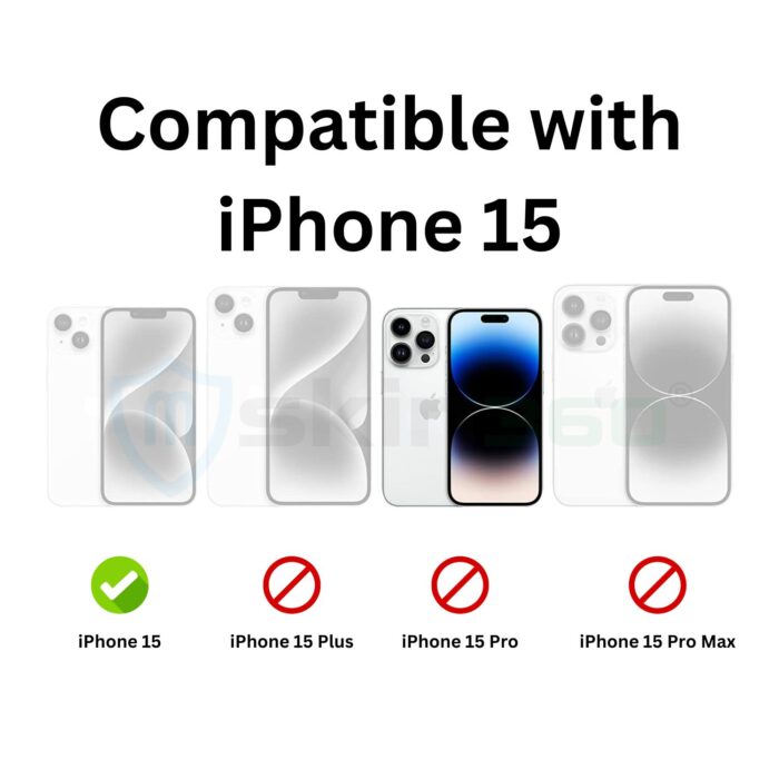 Tempered Glass Product Set iPhone 15 - 2