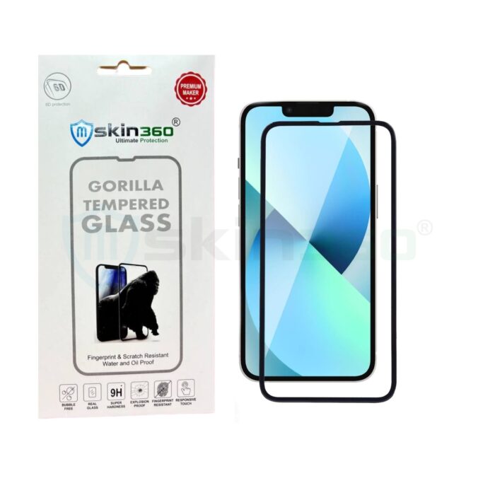 mSkin360 iPhone 13 Mini Tempered Glass