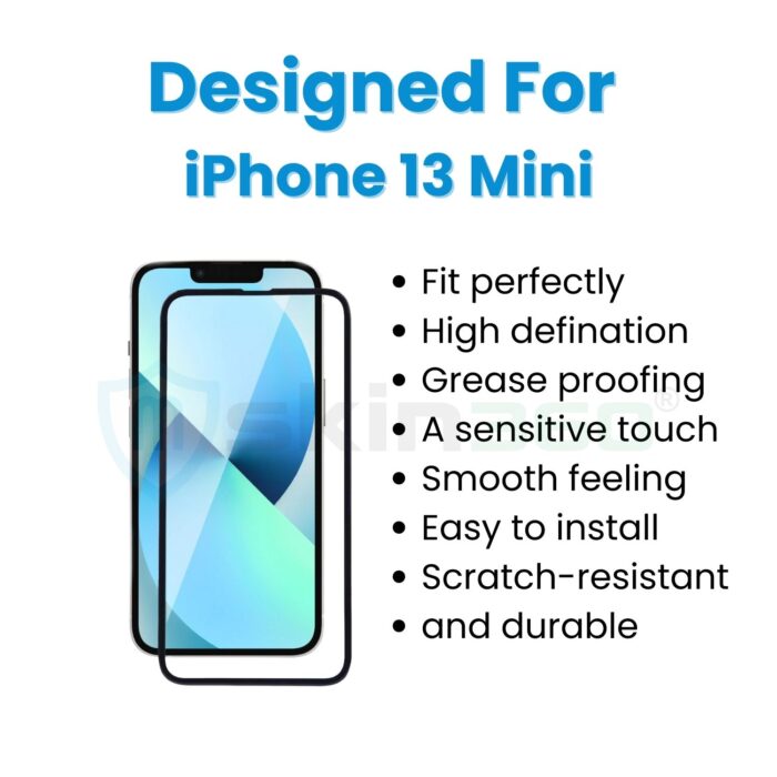 mSkin360 iPhone 13 Mini Tempered Glass