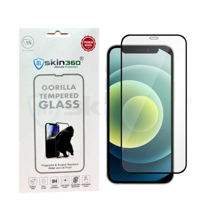 mSkin360 iPhone 12 Mini Tempered Glass