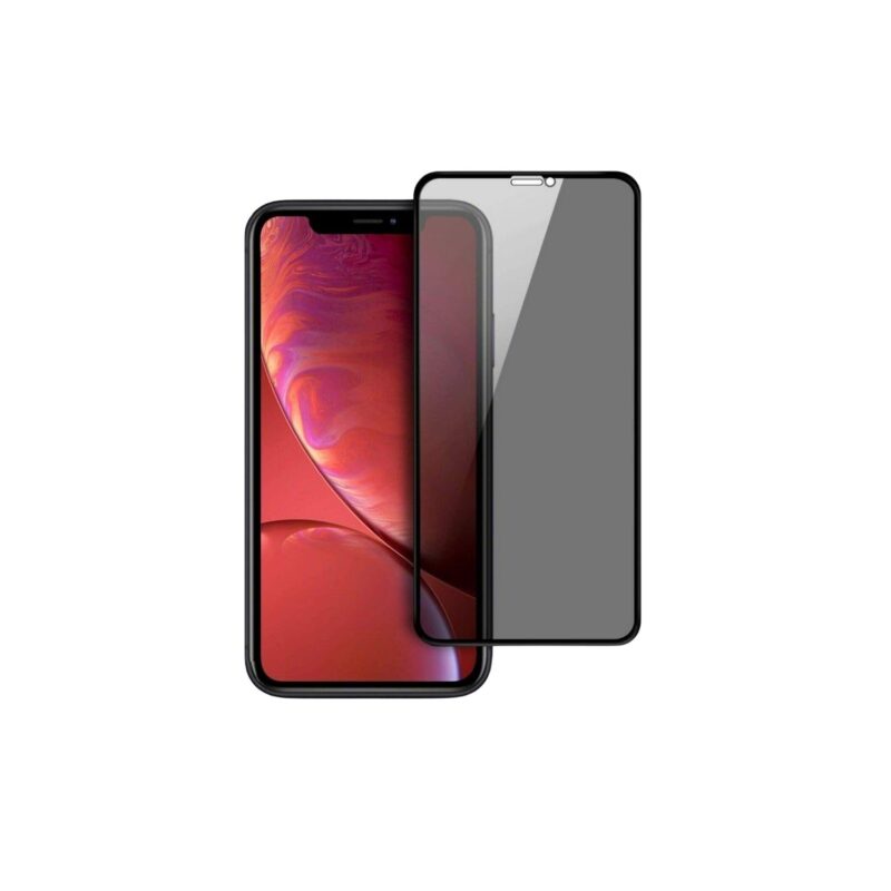 mSkin360 iPhone XR Privacy Tempered Glass